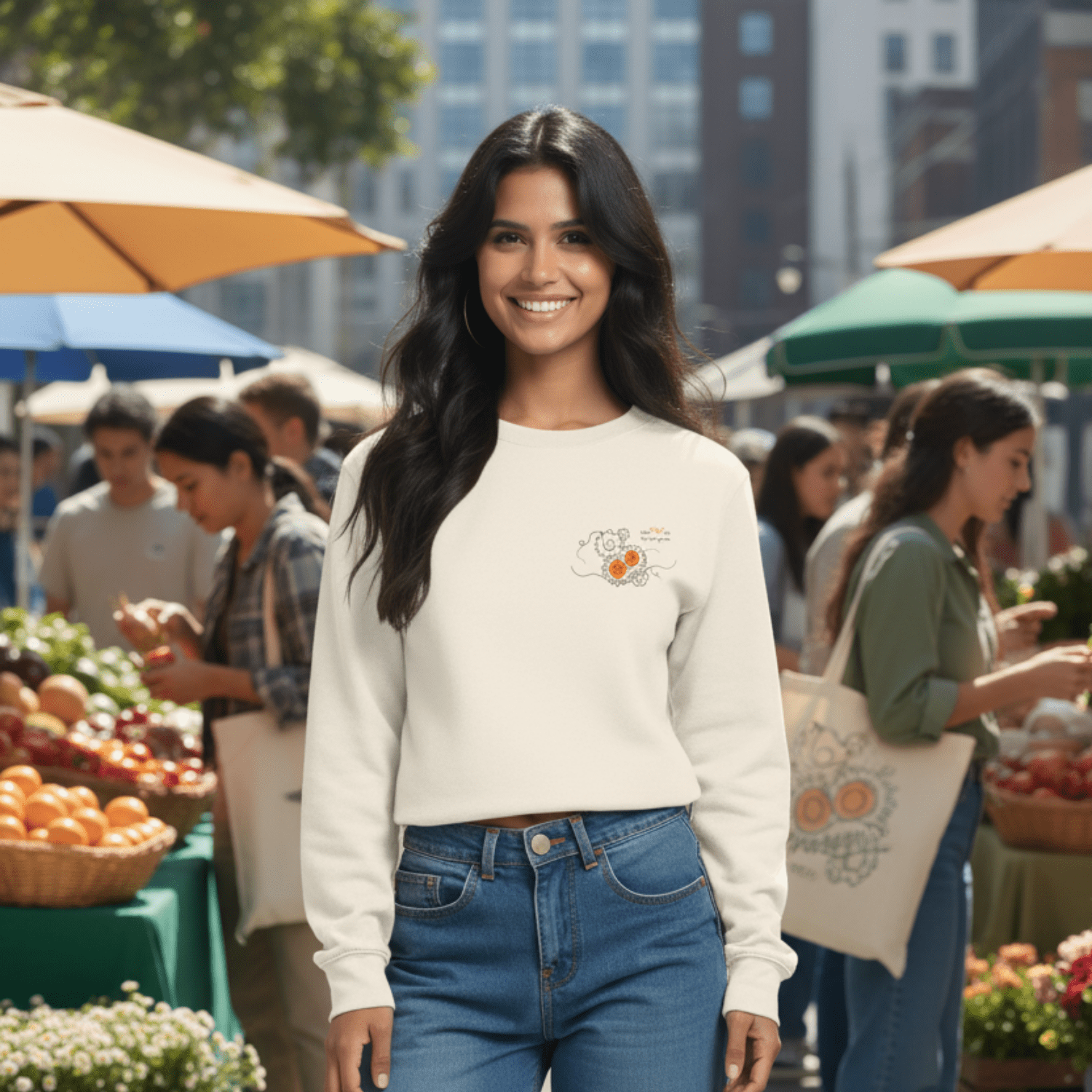 No Shit Shirts - Sweatshirt: Don’t “fix” me. Fix the system. - Society & Patriarchy - basic