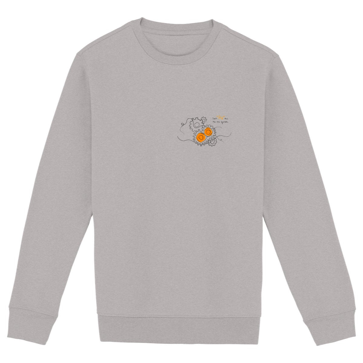 No Shit Shirts - Sweatshirt: Don’t “fix” me. Fix the system. - Society & Patriarchy - basic