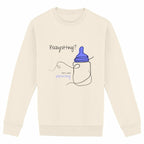 No Shit Shirts - Sweatshirt (Frontprint Large): Babysitting? That’s called parenting! - Gender Roles - basic