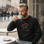 No Shit Shirts - Sweatshirt (Frontprint Large): Cooking is a skill, not a gender. - Gender Roles - basic