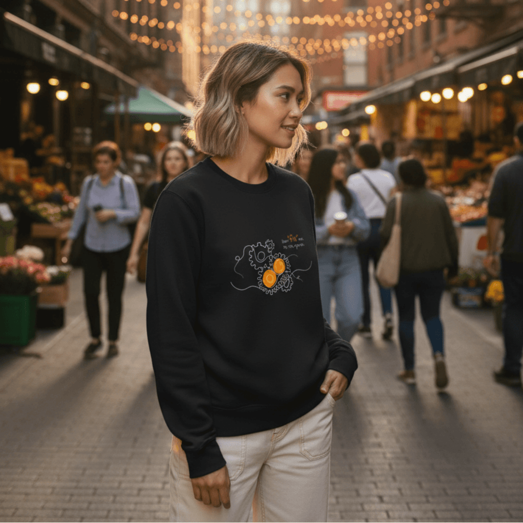 No Shit Shirts - Sweatshirt (Frontprint Large): Don’t “fix” me. Fix the system. - Society & Patriarchy - basic