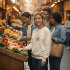 No Shit Shirts - Sweatshirt (Frontprint Large): Don’t “fix” me. Fix the system. - Society & Patriarchy - basic