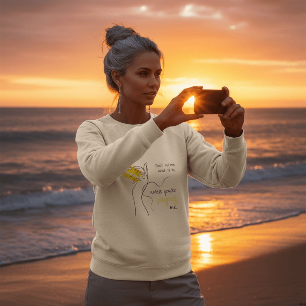 No Shit Shirts - Sweatshirt (Frontprint Large): Don’t tell me what to do, unless you’re paying me - Mansplaining - basic