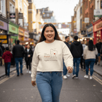 No Shit Shirts - Sweatshirt (Frontprint Large): Every chest deserves respect. Regardless of inventory. - Body & Autonomy & Sexism - basic