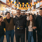 No Shit Shirts - Sweatshirt (Frontprint Large): Feminism: because “waiting” hasn’t worked so far - Society & Patriarchy - basic