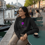 No Shit Shirts - Sweatshirt (Frontprint Large): Girls just wanna have fun(damental rights) - Society & Patriarchy - basic