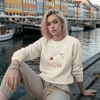 No Shit Shirts - Sweatshirt (Frontprint Large): I didn’t come from your rib. - Body & Autonomy & Sexism - basic