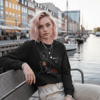 No Shit Shirts - Sweatshirt (Frontprint Large): I didn’t come from your rib. - Body & Autonomy & Sexism - basic