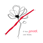 No Shit Shirts - Sweatshirt (Frontprint Large): I’ll take power over flowers - Society & Patriarchy - basic