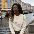 No Shit Shirts - Sweatshirt (Frontprint Large): My Body, My Rules - Body & Autonomy & Sexism - basic