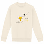 No Shit Shirts - Sweatshirt (Frontprint Large): Not your honey - Body & Autonomy & Sexism - basic