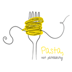 No Shit Shirts - Sweatshirt (Frontprint Large): Pasta, not patriarchy - Society & Patriarchy - basic