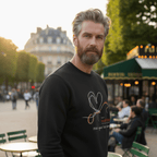 No Shit Shirts - Sweatshirt (Frontprint Large): Support women, even when they don’t share your last name. - Society & Patriarchy - basic