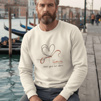 No Shit Shirts - Sweatshirt (Frontprint Large): Support women, even when they don’t share your last name. - Society & Patriarchy - basic