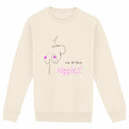 No Shit Shirts - Sweatshirt (Frontprint Large): We all have nipples! - Body & Autonomy & Sexism - basic