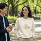 No Shit Shirts - Sweatshirt (Frontprint Large): Yes, grandma, I still don’t want children - Gender Roles - basic