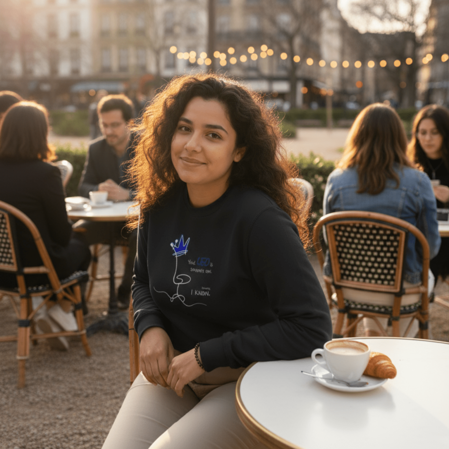 No Shit Shirts - Sweatshirt (Frontprint Large): Your CEO is someone’s son. Shocking, I know. - Equal Pay - basic