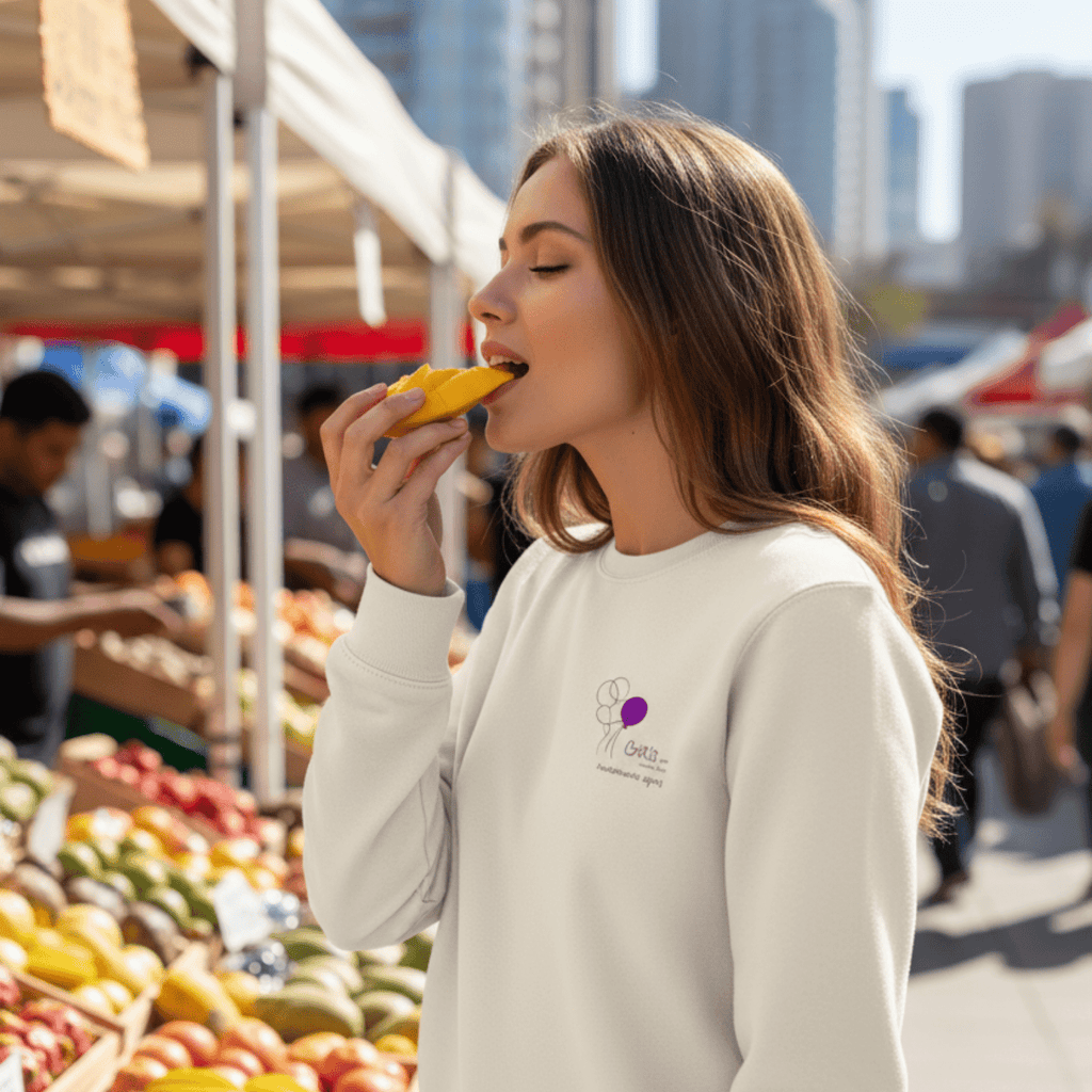 No Shit Shirts - Sweatshirt: Girls just wanna have fun(damental rights) - Society & Patriarchy - basic