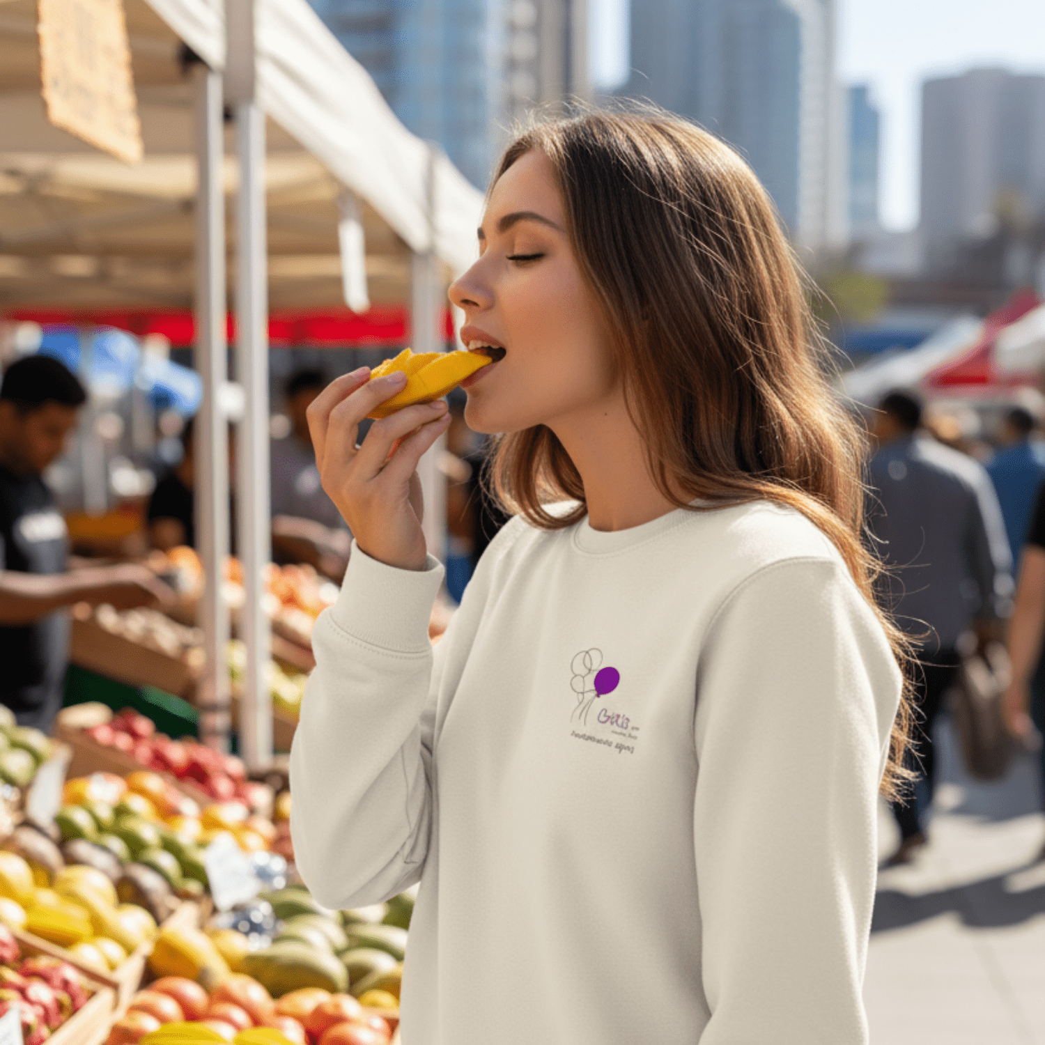 No Shit Shirts - Sweatshirt: Girls just wanna have fun(damental rights) - Society & Patriarchy - basic