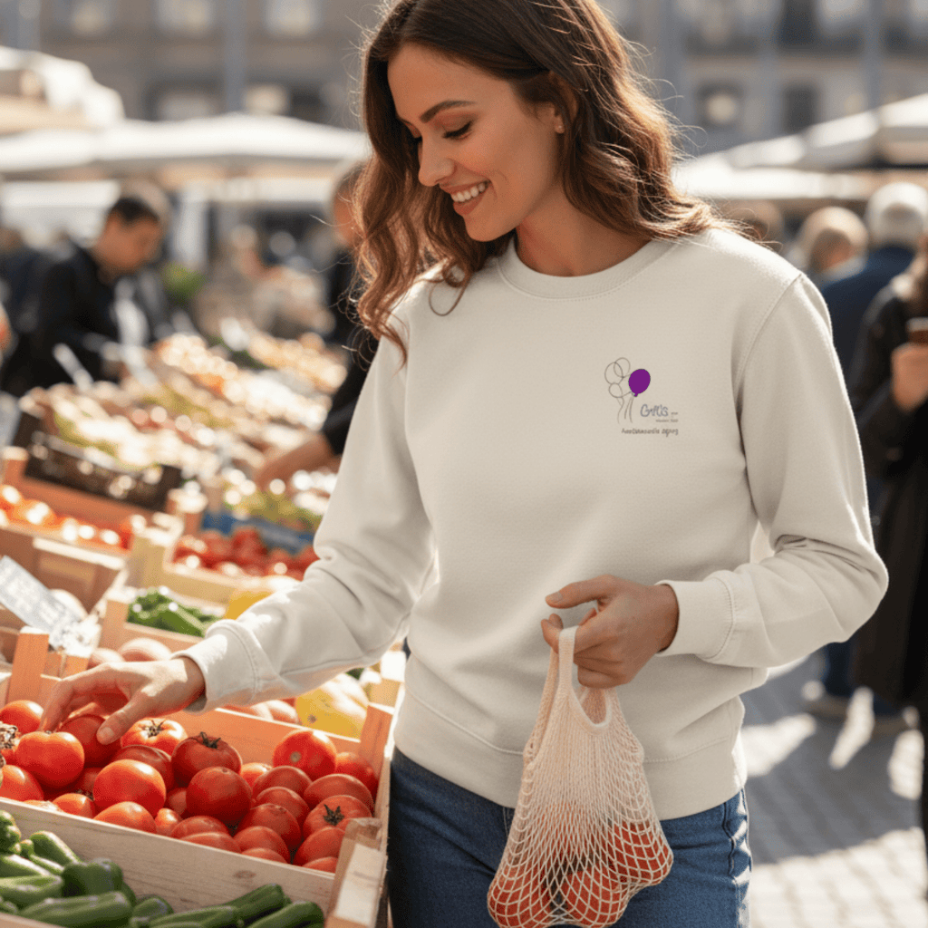 No Shit Shirts - Sweatshirt: Girls just wanna have fun(damental rights) - Society & Patriarchy - basic