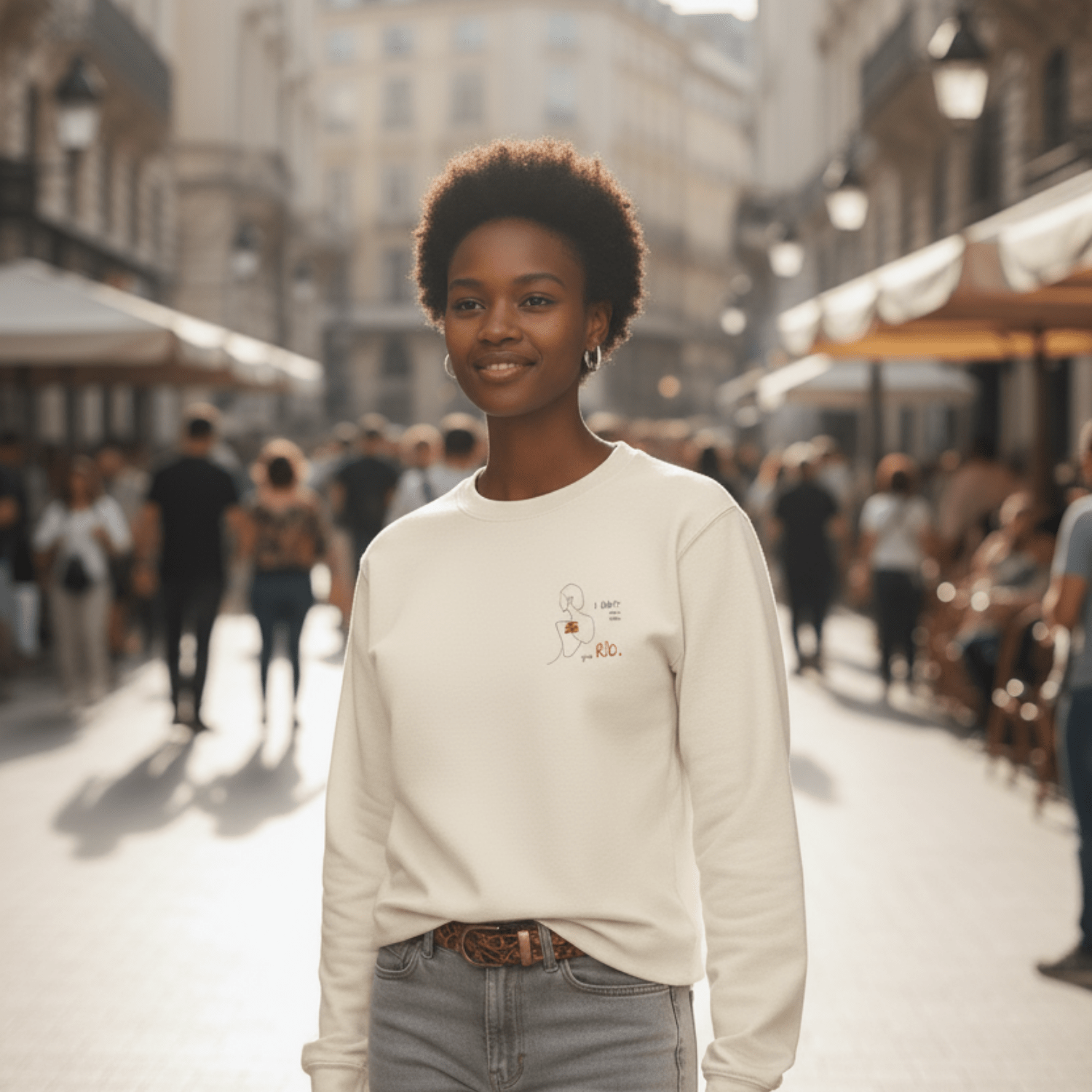 No Shit Shirts - Sweatshirt: I didn’t come from your rib. - Body & Autonomy & Sexism - basic