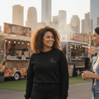 No Shit Shirts - Sweatshirt: IDK. IDC. IDGAF. - Society & Patriarchy - basic