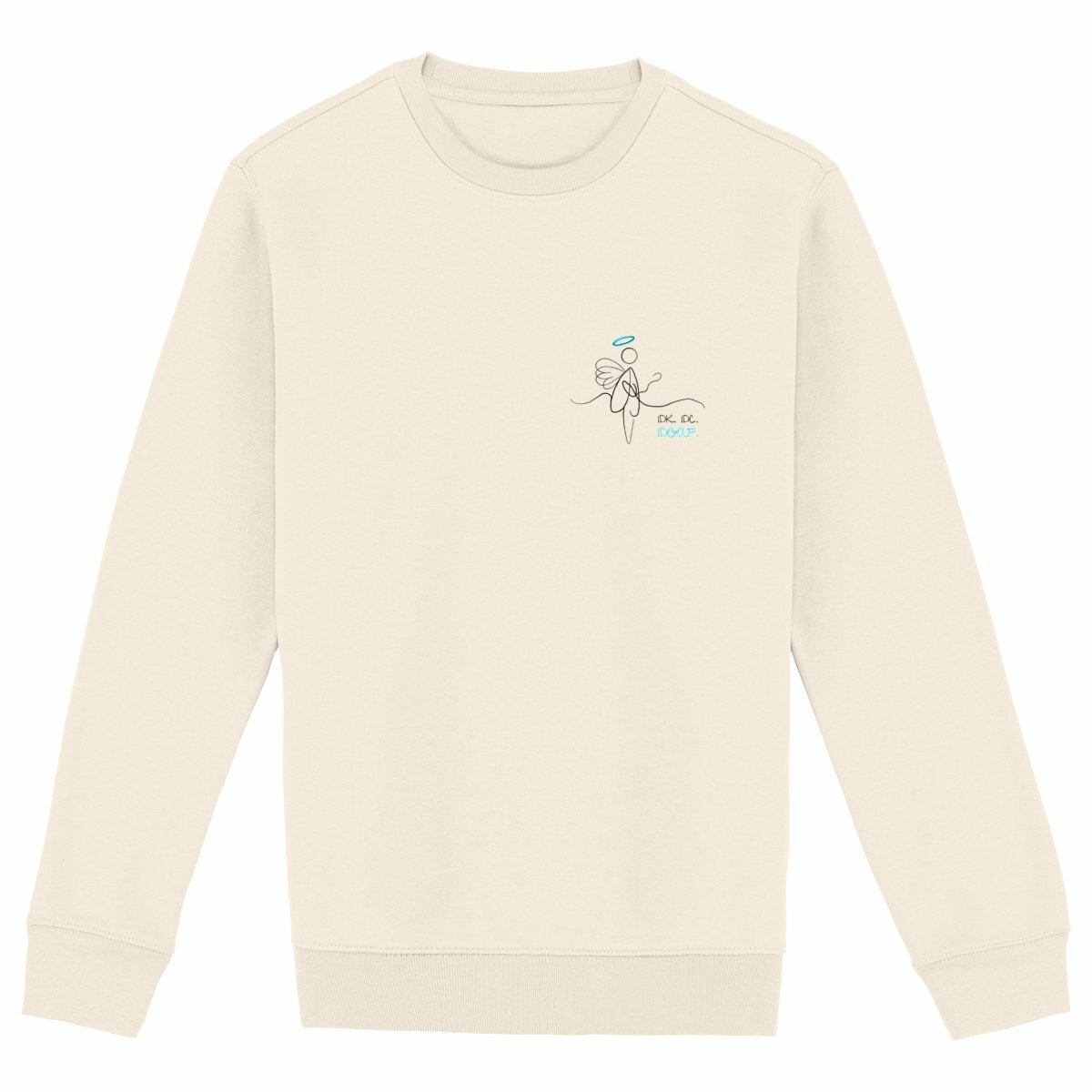 No Shit Shirts - Sweatshirt: IDK. IDC. IDGAF. - Society & Patriarchy - basic