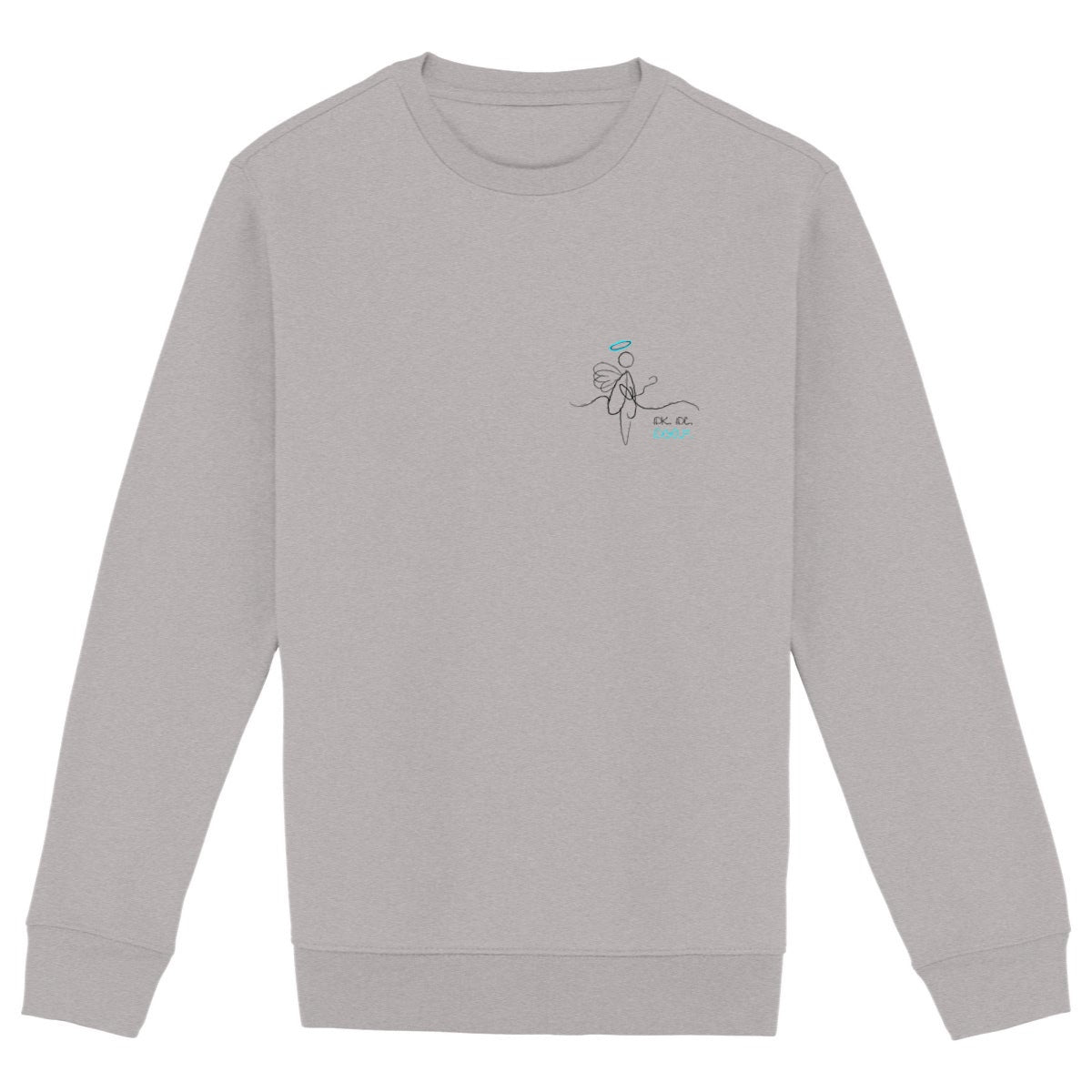 No Shit Shirts - Sweatshirt: IDK. IDC. IDGAF. - Society & Patriarchy - basic