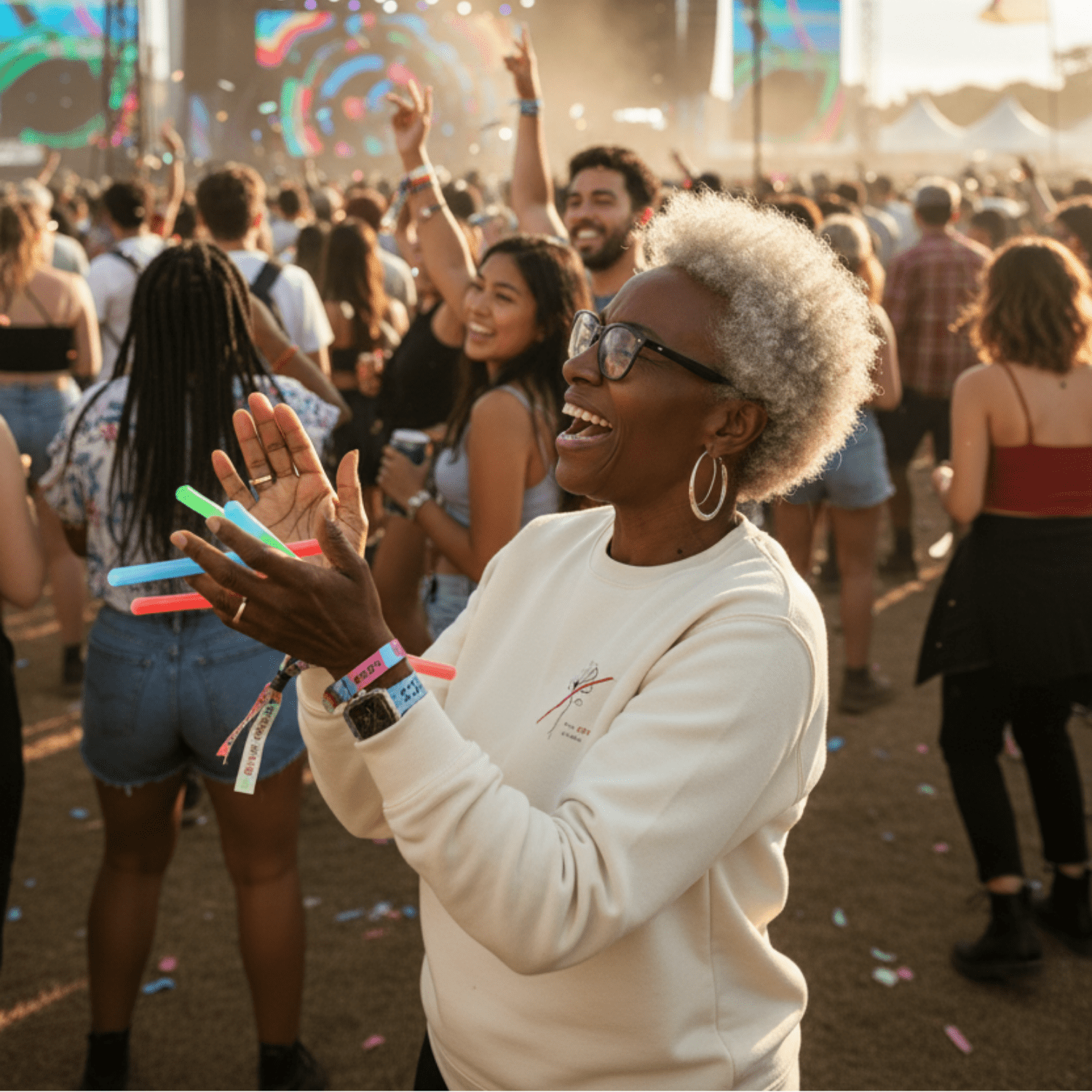 No Shit Shirts - Sweatshirt: I’ll take power over flowers - Society & Patriarchy - basic