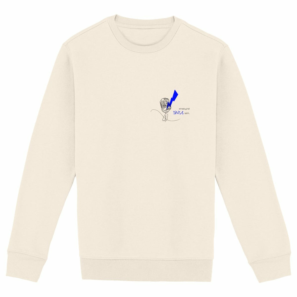 No Shit Shirts - Sweatshirt: Interrupted since birth. - Mansplaining - basic