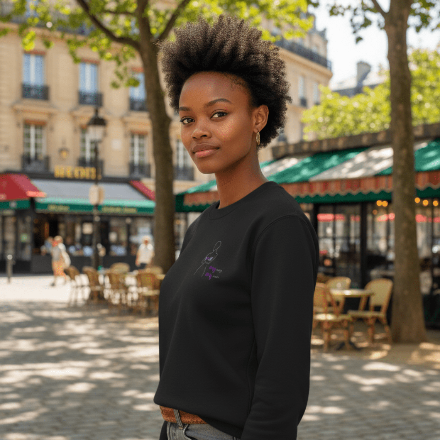 No Shit Shirts - Sweatshirt: My Body, My Rules - Body & Autonomy & Sexism - basic