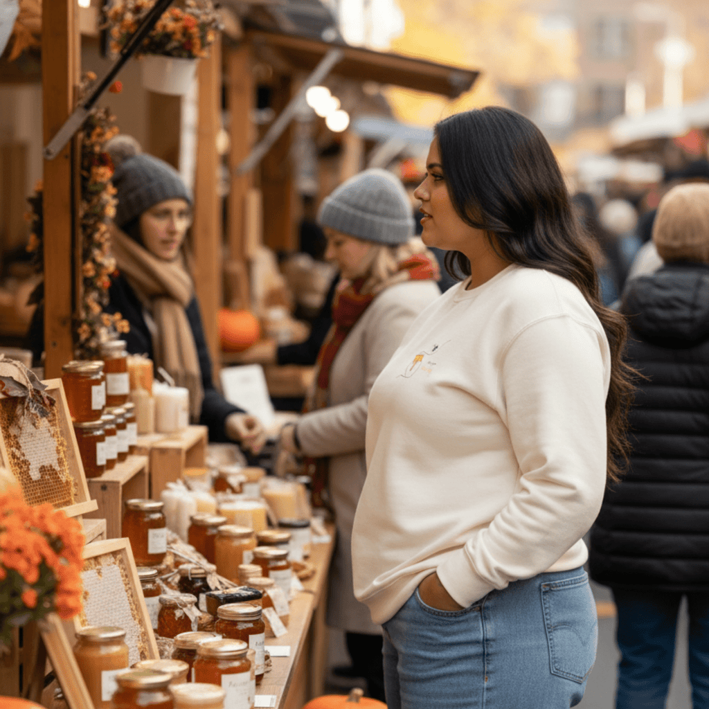 No Shit Shirts - Sweatshirt: Not your honey - Body & Autonomy & Sexism - basic