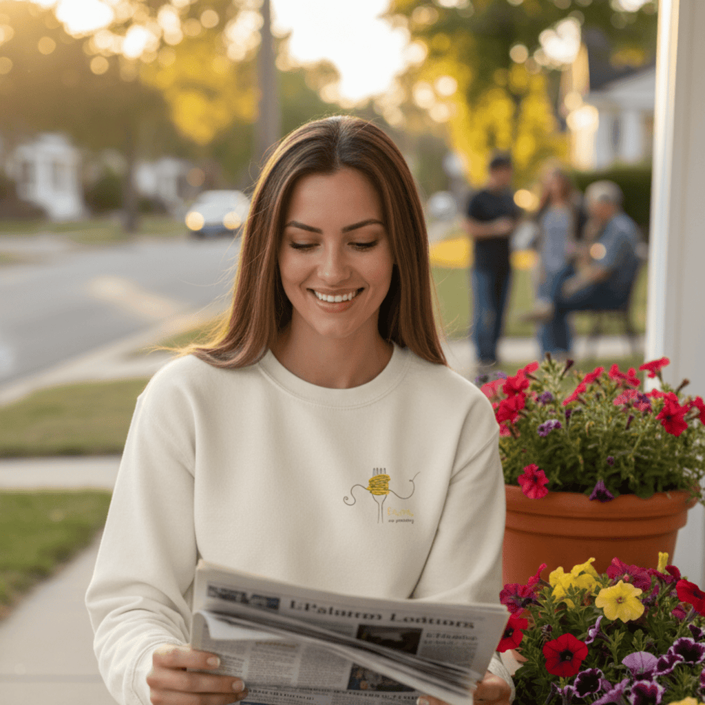 No Shit Shirts - Sweatshirt: Pasta, not patriarchy - Society & Patriarchy - basic