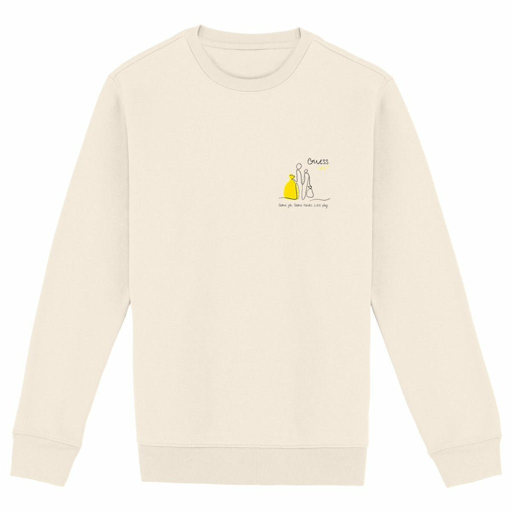 No Shit Shirts - Sweatshirt: Same job. Same hours. Less pay. Guess who? - Equal Pay - basic