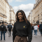 No Shit Shirts - Sweatshirt: Same job. Same hours. Less pay. Guess who? - Equal Pay - basic