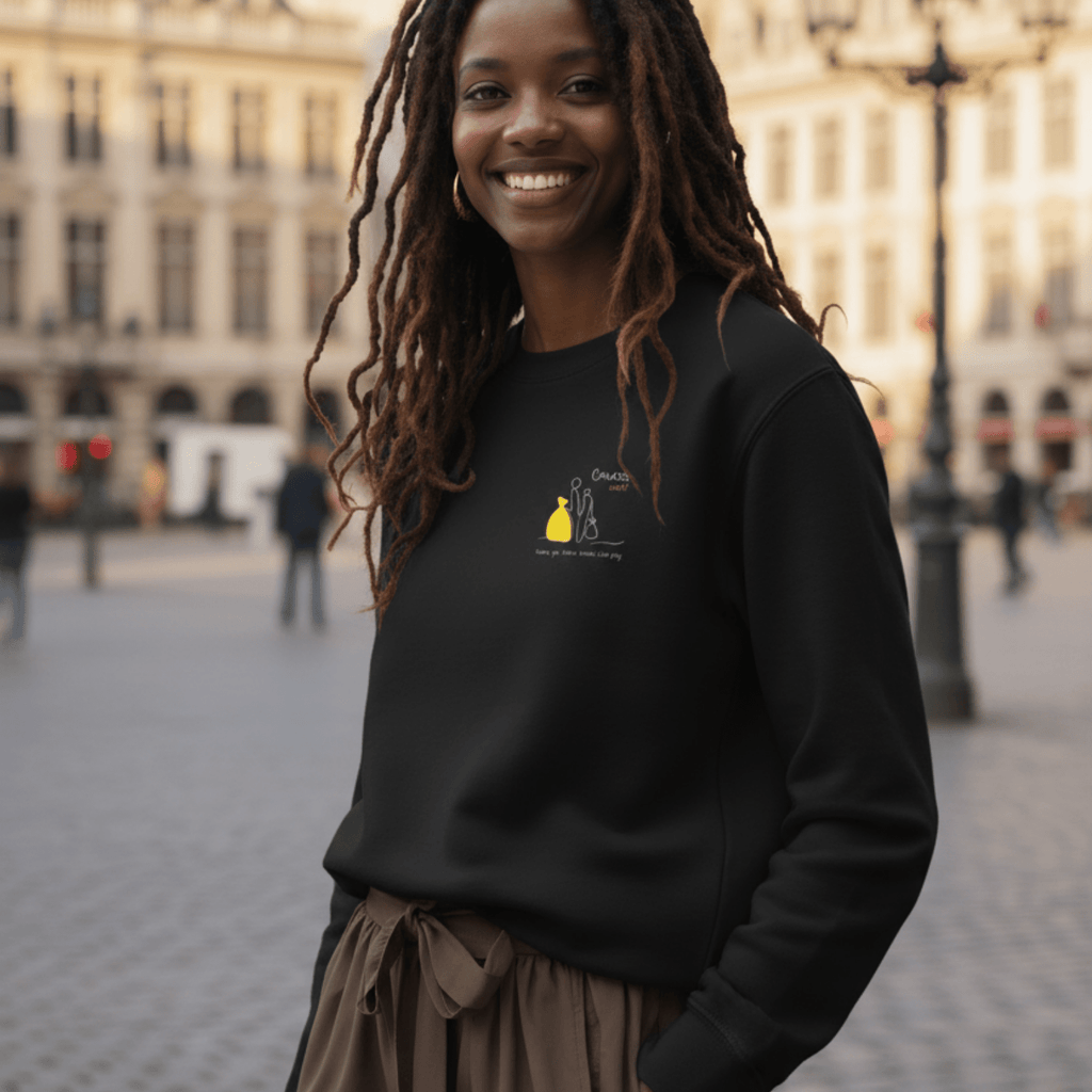 No Shit Shirts - Sweatshirt: Same job. Same hours. Less pay. Guess who? - Equal Pay - basic