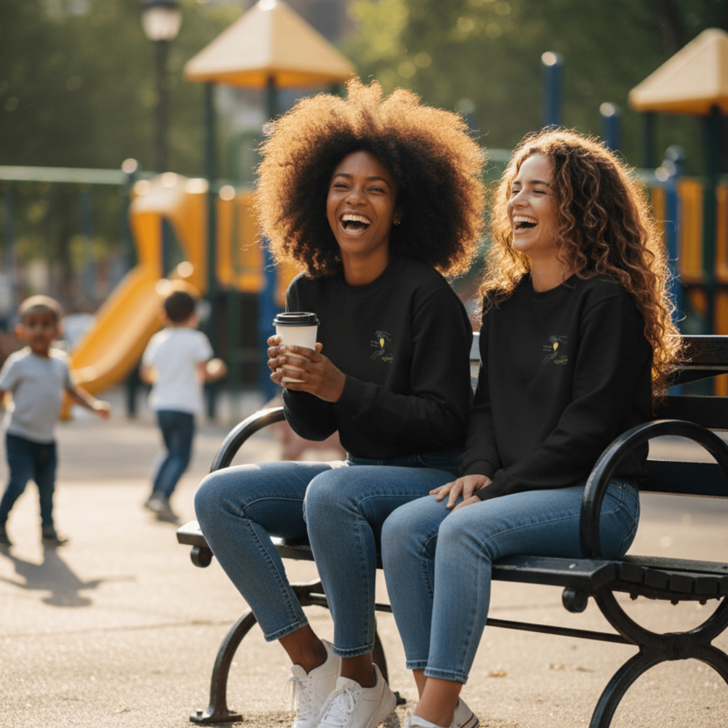 No Shit Shirts - Sweatshirt: She knew she could, but he explained it first. - Mansplaining - basic