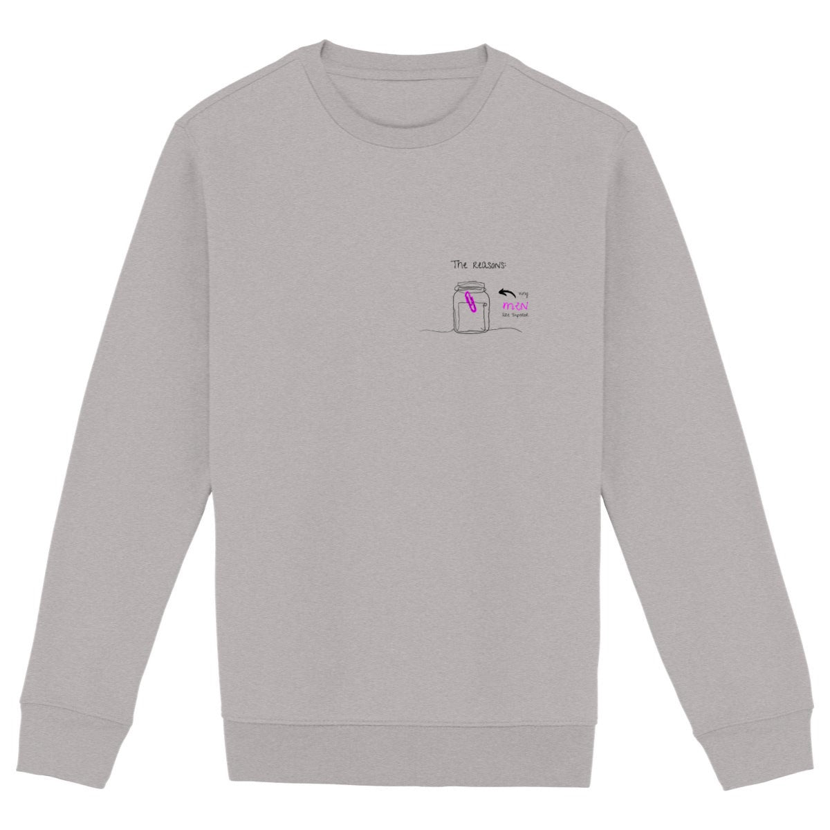 No Shit Shirts - Sweatshirt: The reasons why men are superior: - Gender Roles - basic