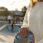 No Shit Shirts - Sweatshirt: We all have nipples! - Body & Autonomy & Sexism - basic