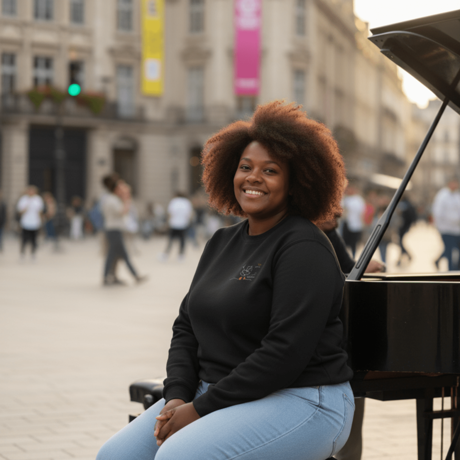 No Shit Shirts - Sweatshirt: Yes, grandma, I still don’t want children - Gender Roles - basic