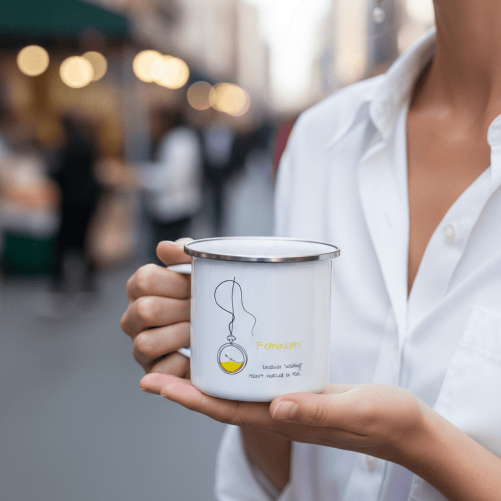 No Shit Shirts - Tasse: Feminism: because “waiting” hasn’t worked so far - Society & Patriarchy - basic