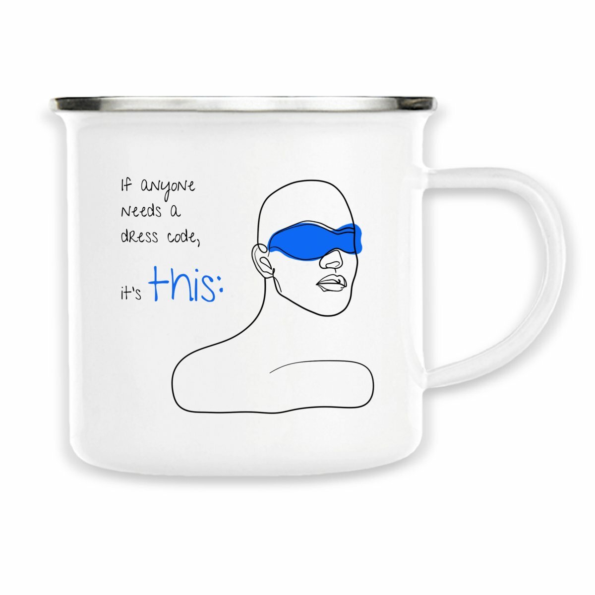 No Shit Shirts - Tasse: If anyone needs a dress code, it’s this: - Mansplaining - basic