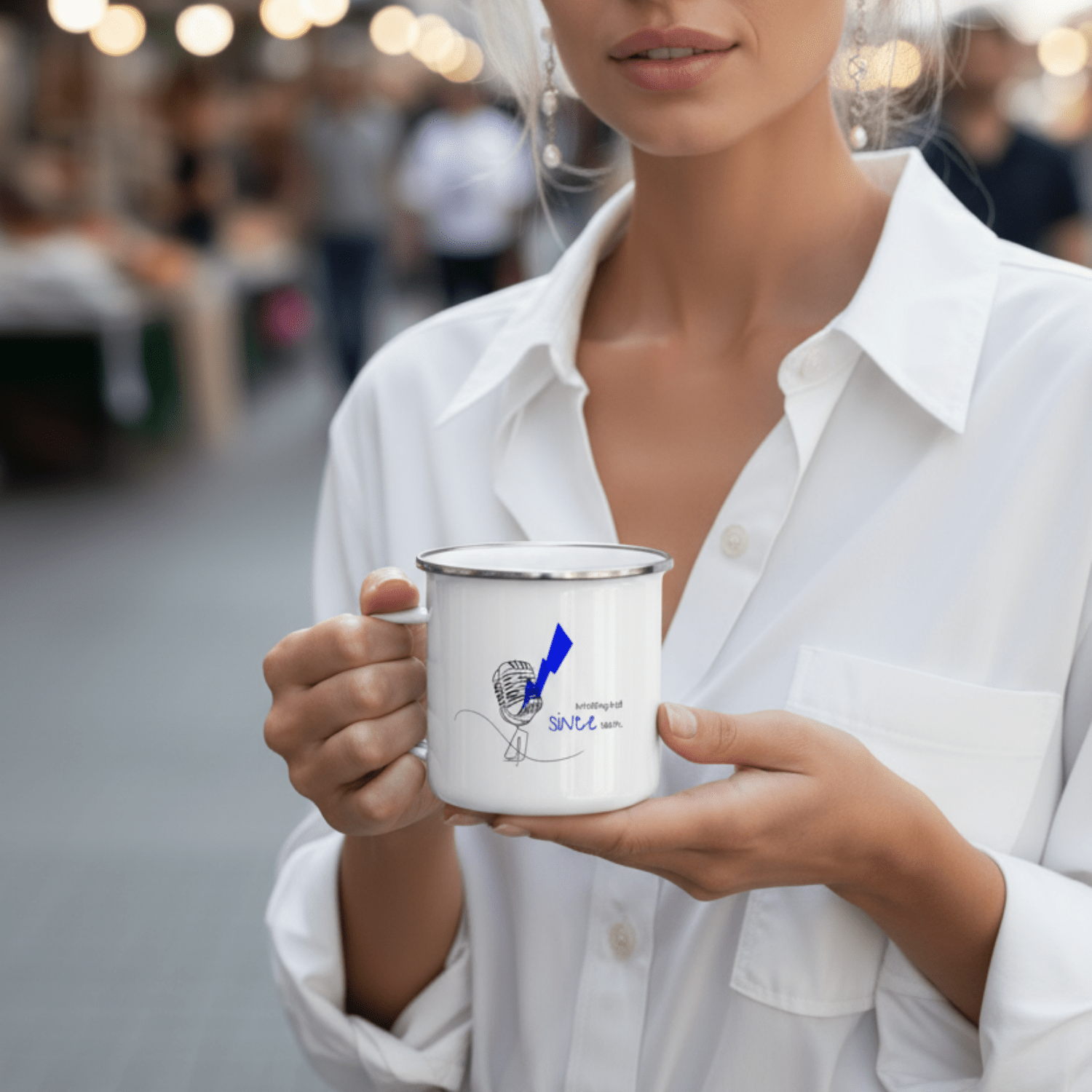 No Shit Shirts - Tasse: Interrupted since birth. - Mansplaining - basic