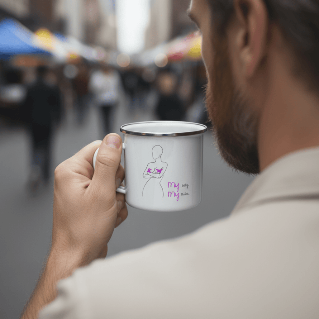 No Shit Shirts - Tasse: My Body, My Rules - Body & Autonomy & Sexism - basic