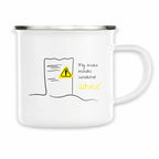 No Shit Shirts - Tasse: My invoice includes unsolicited advice. - Mansplaining - basic