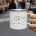 No Shit Shirts - Tasse: My invoice includes unsolicited advice. - Mansplaining - basic