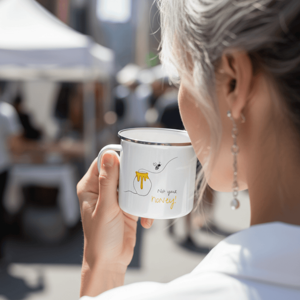 No Shit Shirts - Tasse: Not your honey - Body & Autonomy & Sexism - basic