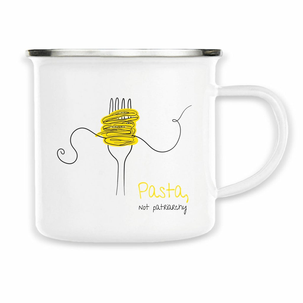 No Shit Shirts - Tasse: Pasta, not patriarchy - Society & Patriarchy - basic