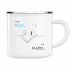 No Shit Shirts - Tasse: Send Naps, Not Nudes - Body & Autonomy & Sexism - basic