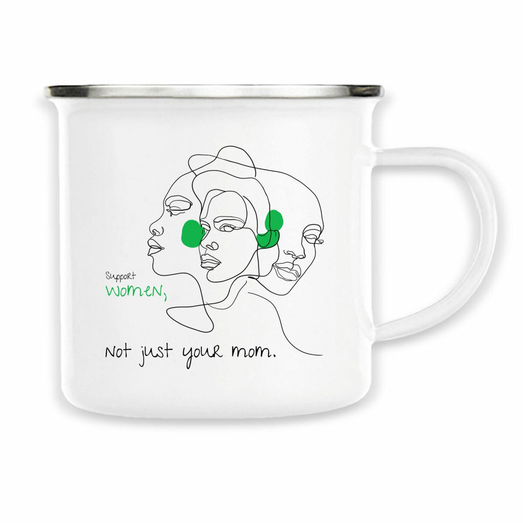 No Shit Shirts - Tasse: Support women. Not just your mom - Society & Patriarchy - basic